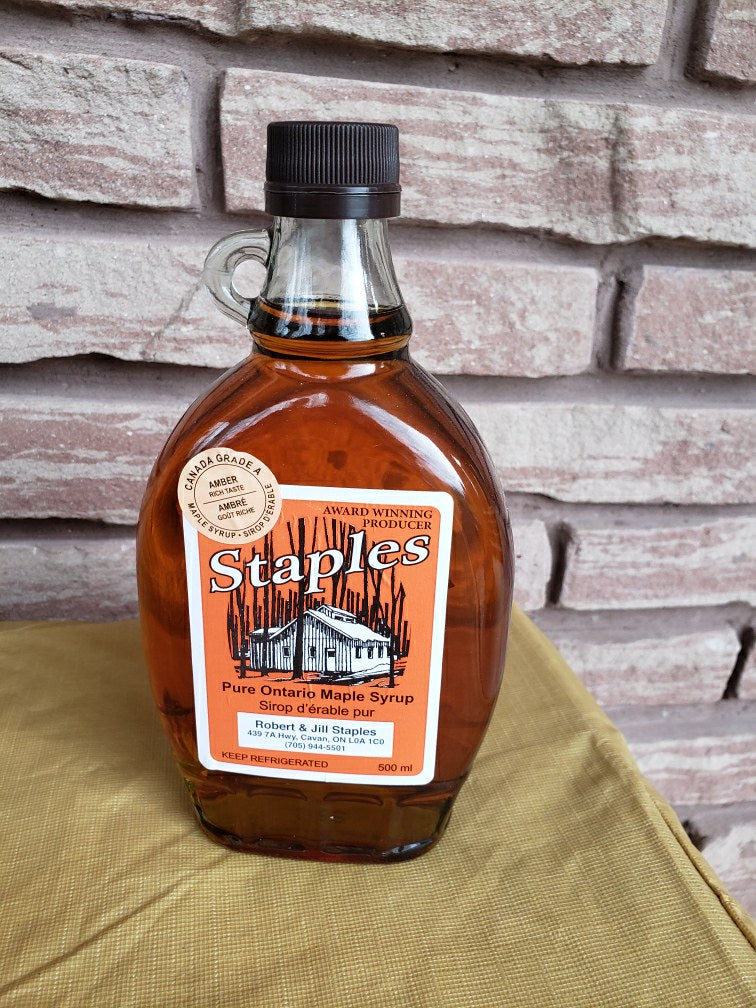 500 ml Amber maple syrup