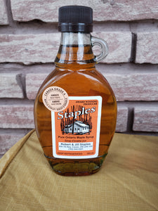 250 ml  Amber maple syrup Glass